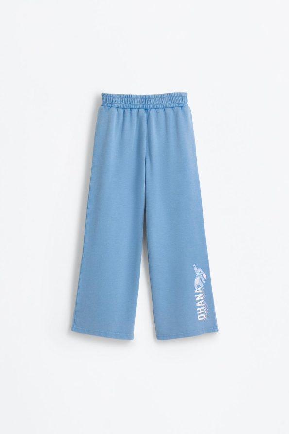 Stitch ©Disney Wide Leg Cotton Trousers