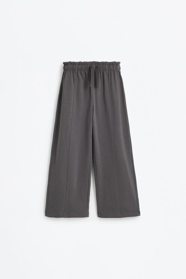 Thick Jersey Culotte Pants