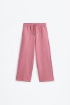 Cotton Culotte Pants