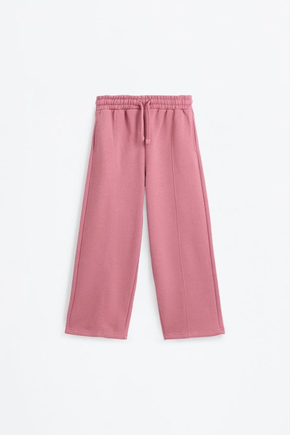 Cotton Culotte Pants