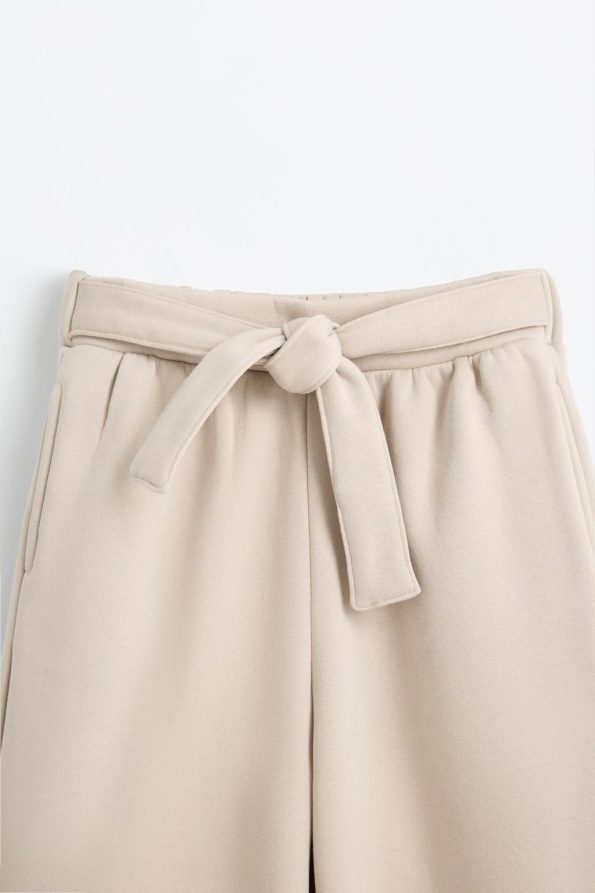 Bow Detail Culotte Pants