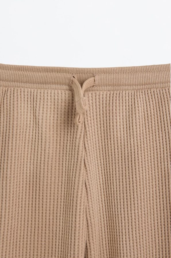 Waffle Fabric Pants