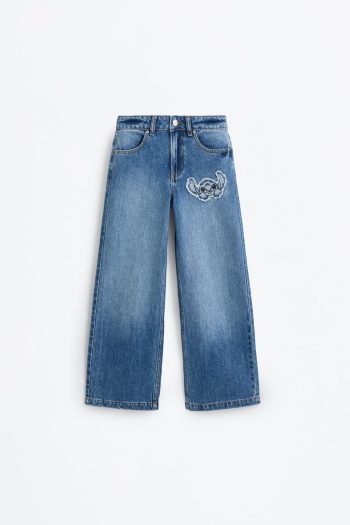Stitch ©Disney Wide Leg Jeans