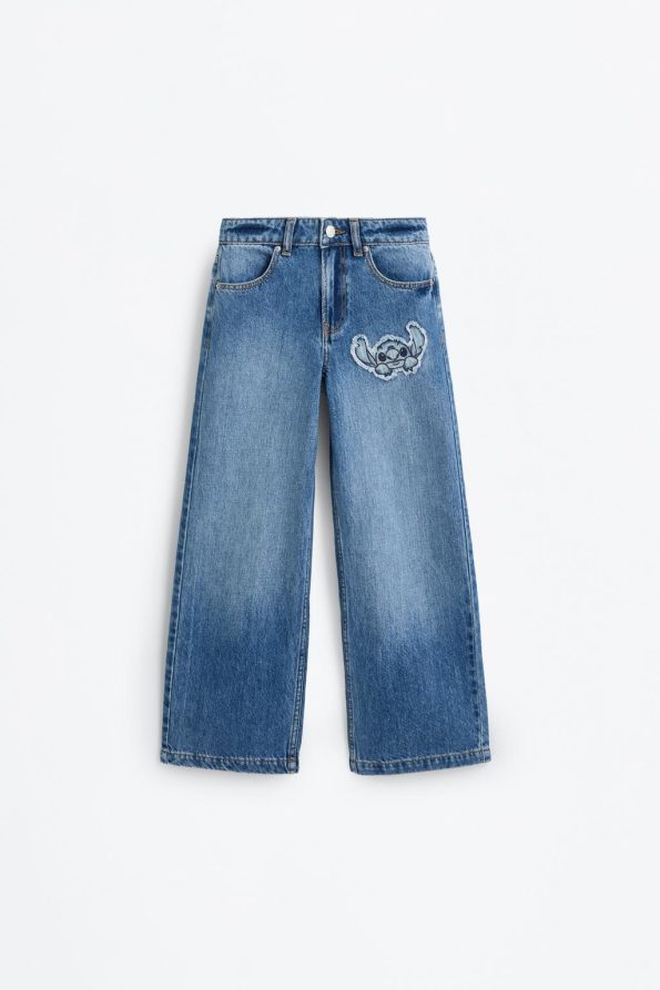 Stitch ©Disney Wide Leg Jeans