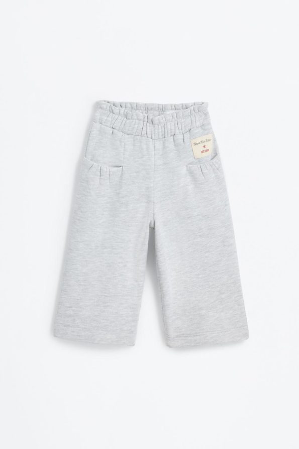 Patterned Cotton Culotte Pants