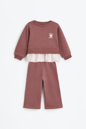 Sweatshirt and Pants Set