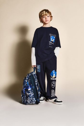 Sonic™ | SEGA Wide Leg Cotton Pants