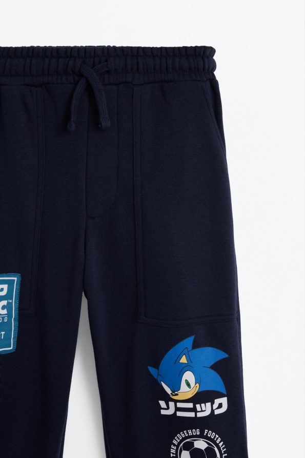 Sonic™ | SEGA Wide Leg Cotton Pants