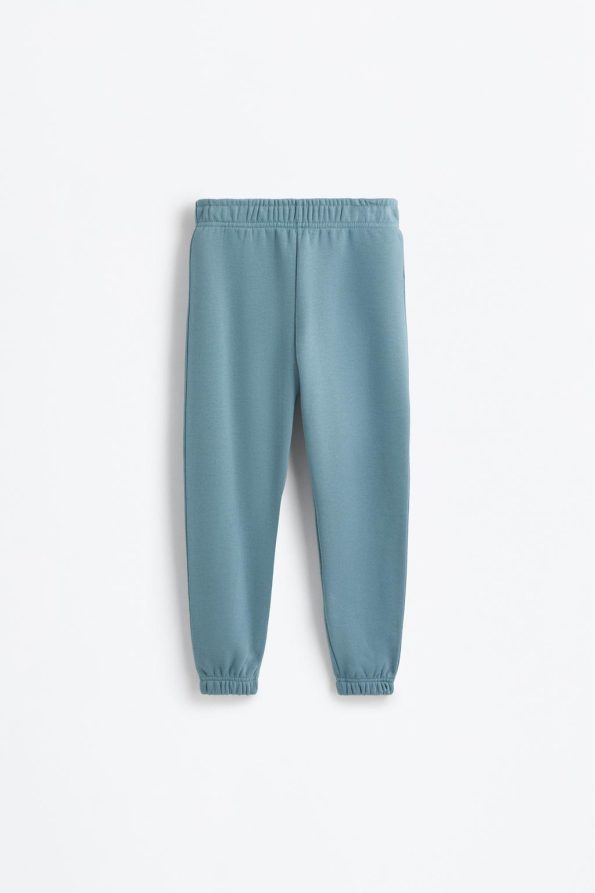 Cotton Sweatshirt and Pants Set