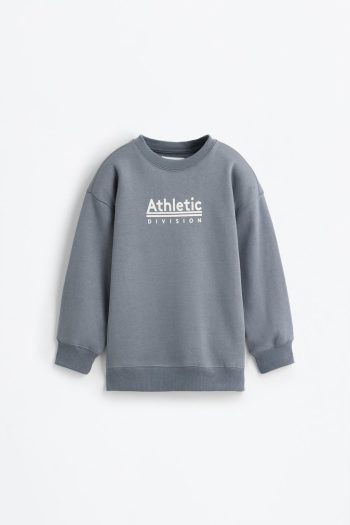 Cotton Sweatshirt and Pants Set