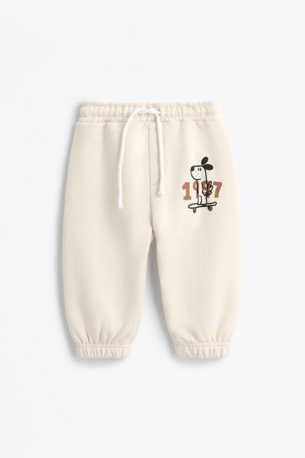 2-Pack Contrast Cotton Pants