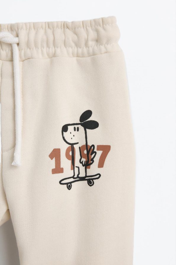 2-Pack Contrast Cotton Pants