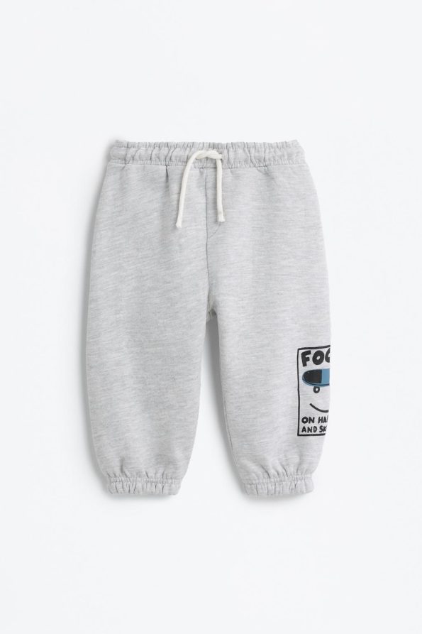 2-Pack Contrast Cotton Pants