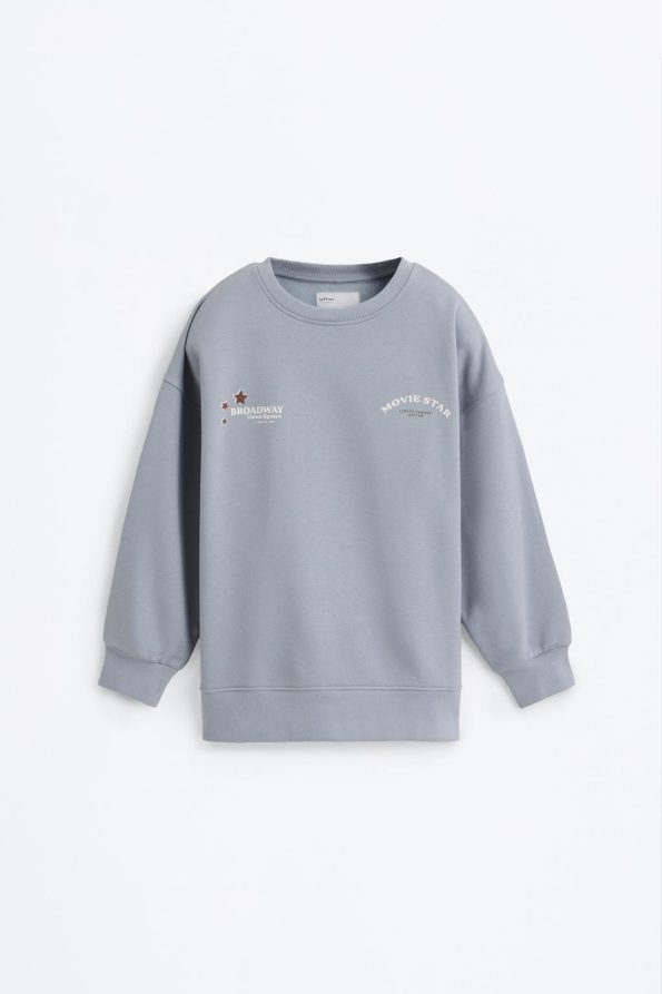 Sweatshirt and Flared Leggings Set