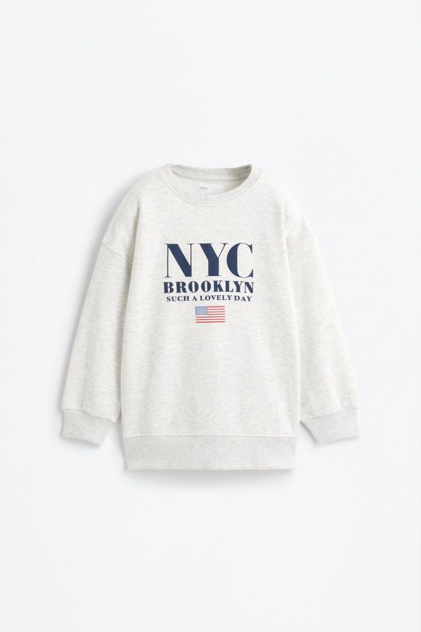Sweatshirt and Flared Leggings Set