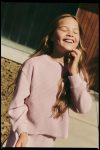 Waffle Textured Sweatshirt