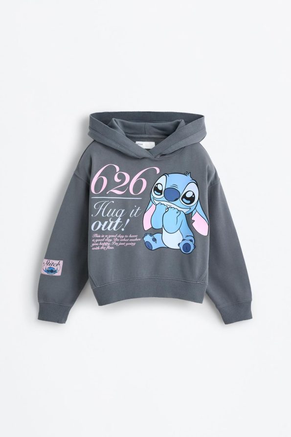 Lilo & Stitch ©Disney Printed Hooded Sweatshirt