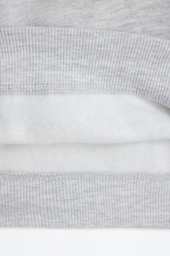Hooded Patterned Sweatshirt