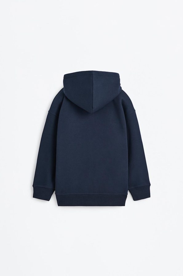 Zippered Hooded Jacket