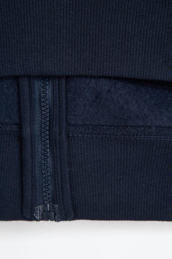 Zippered Hooded Jacket