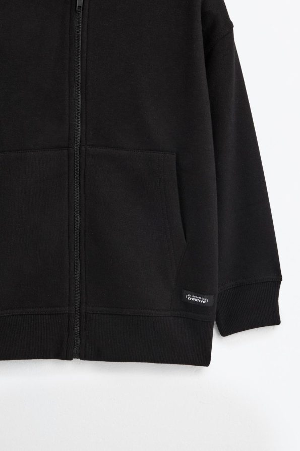 Zip-Up Hooded Jacket