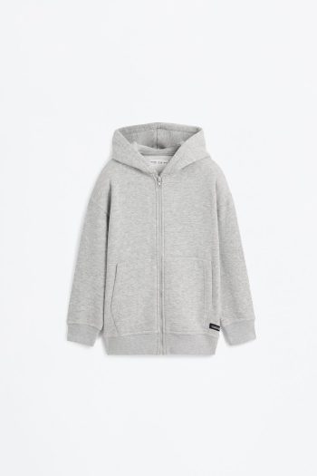 Zippered Hooded Jacket