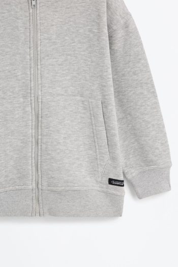 Zippered Hooded Jacket