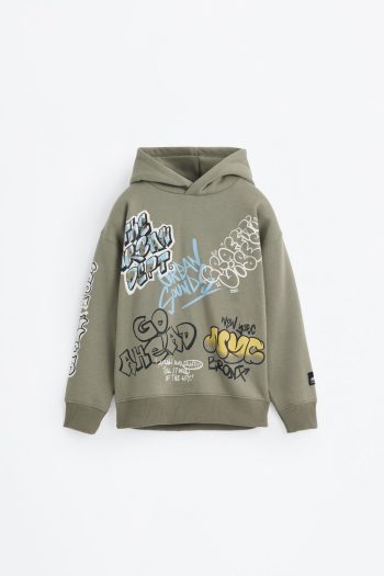 Hooded Graphic Sweatshirt