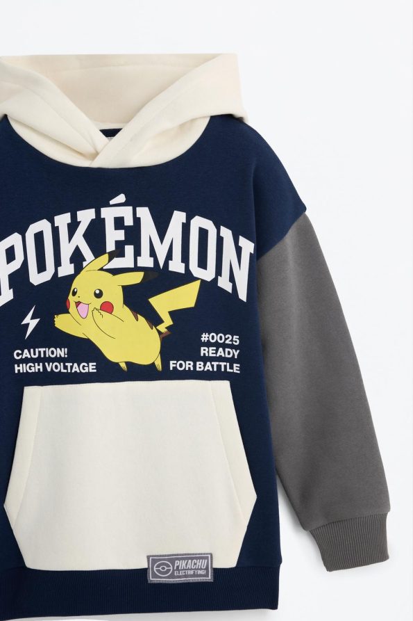 Pikachu Pokémon™ Color Block Sweatshirt