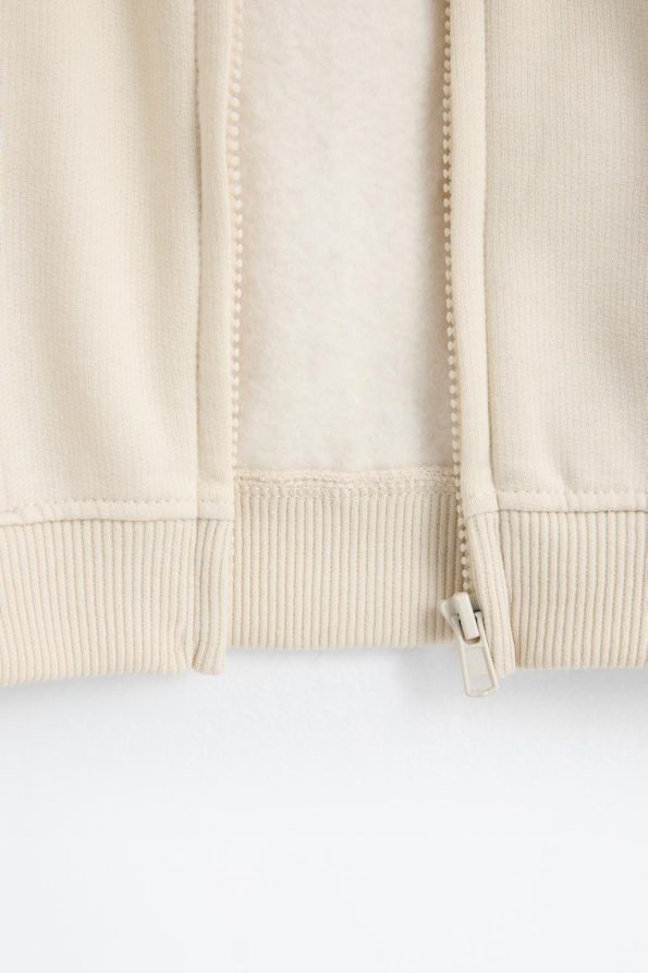 Hooded Sweatshirt Jacket