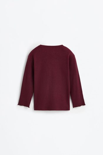 Pocketed Ribbed T-Shirt