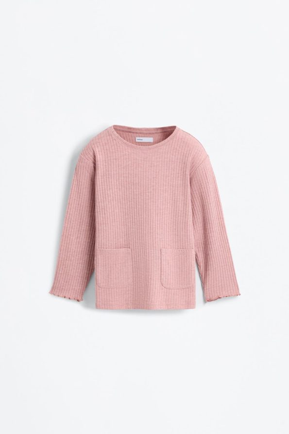 Pocket Ribbed T-Shirt