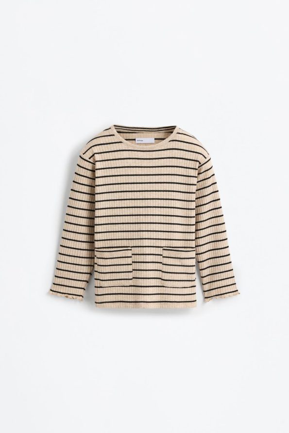 Striped Pocket T-Shirt
