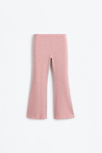 Ribbed Flared Leggings