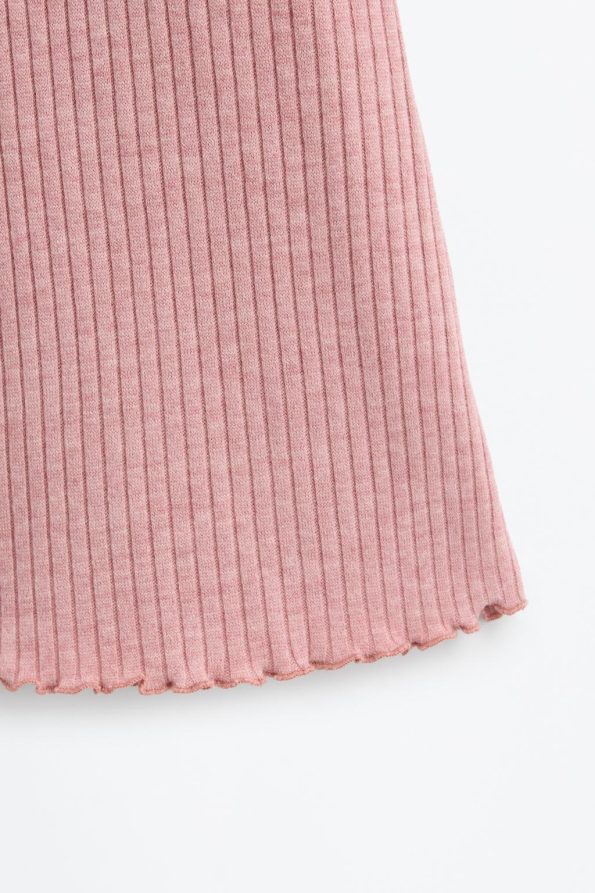 Ribbed Flared Leggings