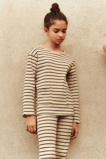 Ribbed Flared Leggings