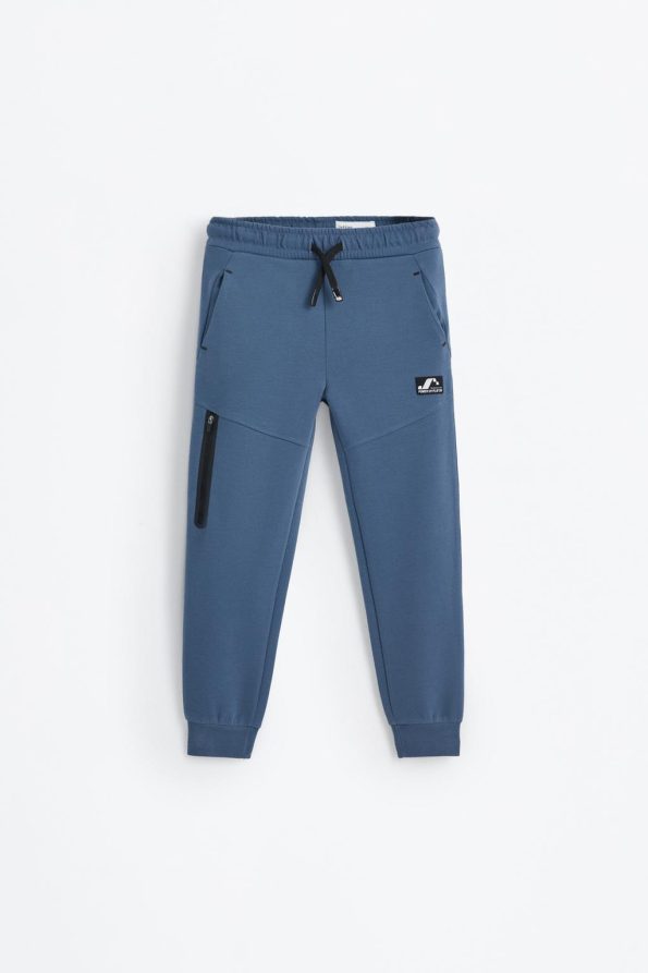Adjustable Contrast Drawstring Sweatpants