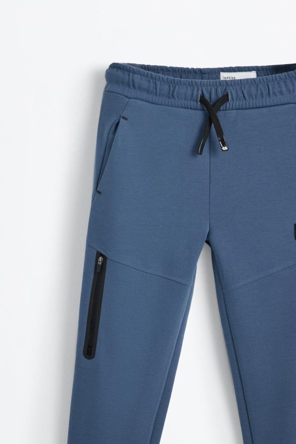 Adjustable Contrast Drawstring Sweatpants