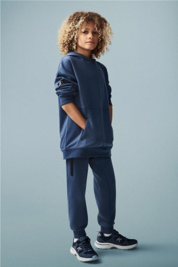 Adjustable Contrast Drawstring Sweatpants