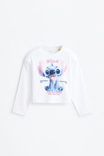 Stitch ©Disney Long Pajama Set with Hair Tie
