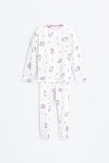 Hello Kitty ©SANRIO Ribbed Pajama Set