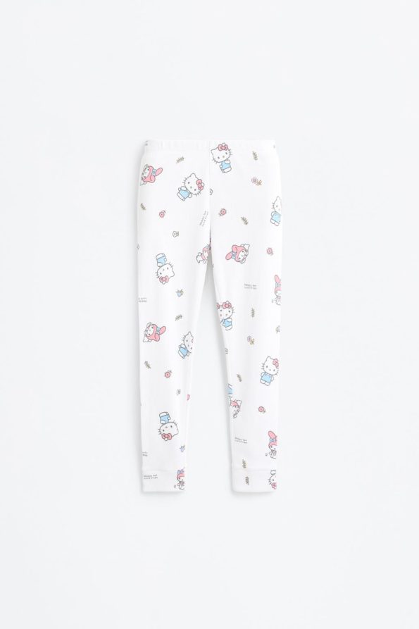 Hello Kitty ©SANRIO Ribbed Pajama Set