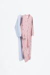 2-Piece Bear Print One-Piece Pajama Set