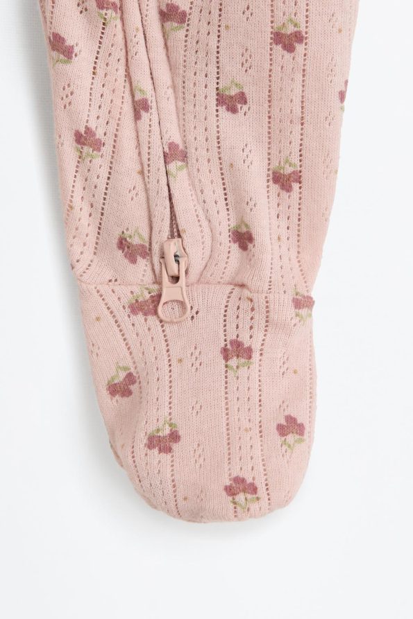 Lace-Patterned Jumpsuit