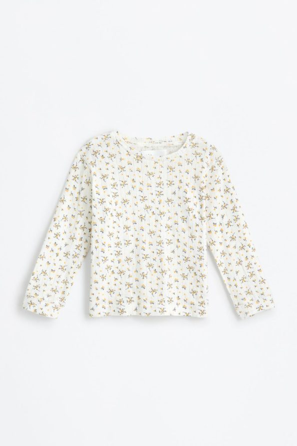 Patterned Lace Pajama Set