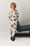 Mini Patterned Long Pajama Set