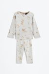 Mickey Mouse Ruffled Pajama Set