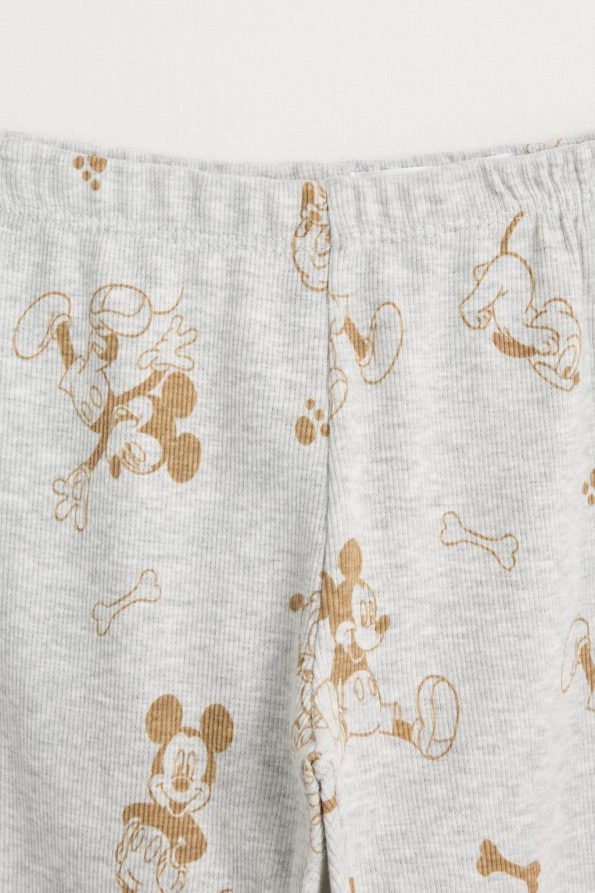 Mickey Mouse Ruffled Pajama Set