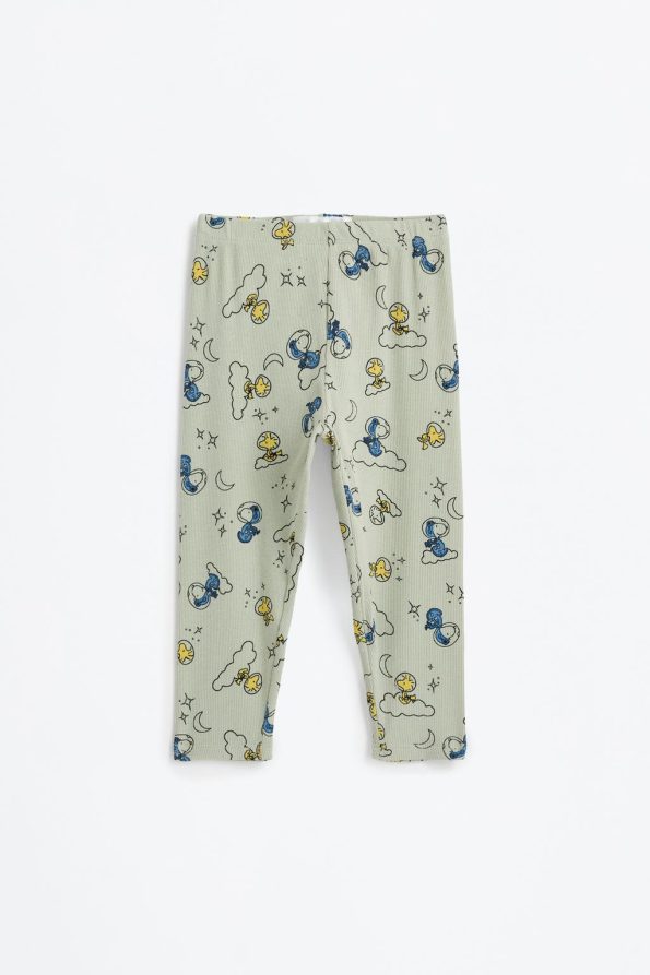Snoopy Peanuts™ Ribbed Pajama Set