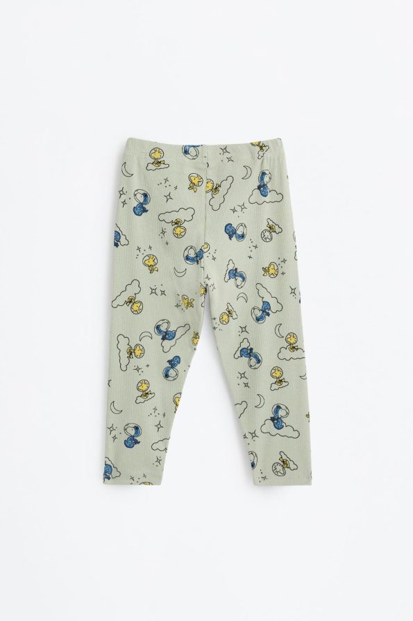 Snoopy Peanuts™ Ribbed Pajama Set
